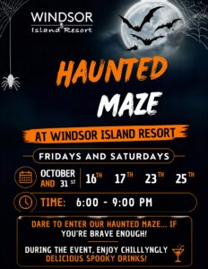 Haunted Maze 2026 - Windsor Island Resort