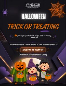 Trick or Treating 2026 - Windsor Island Resort